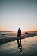 Couple in the beach