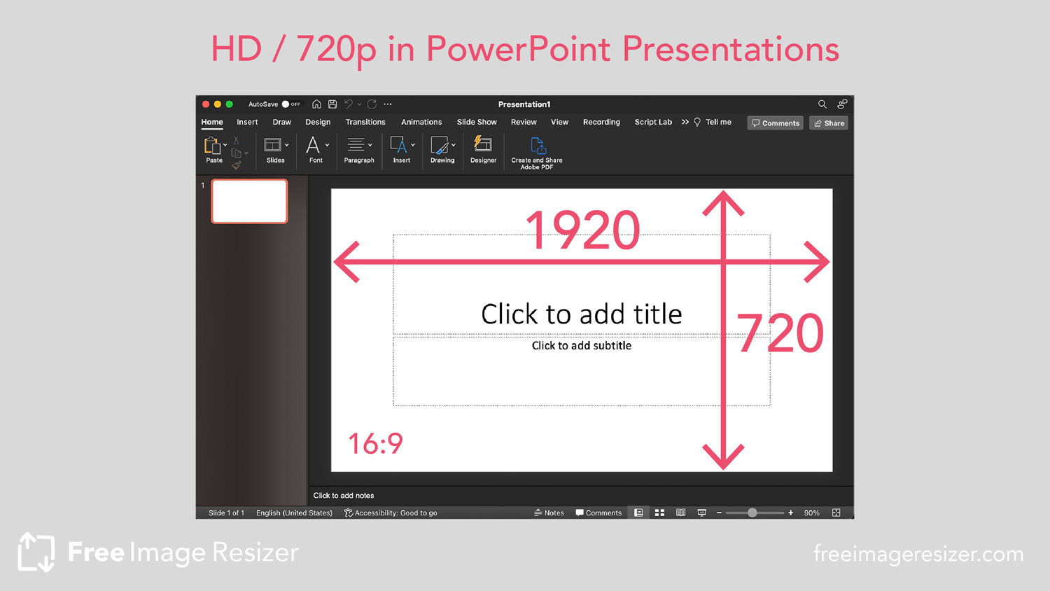 Bulk resize images to 720p or 1920x720 using an online tool